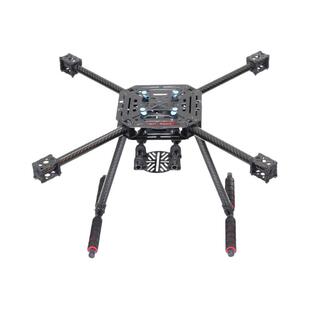 LJI X500-X4 X4  S500碳纤机架四轴机架带电动脚架起落架F450四轴