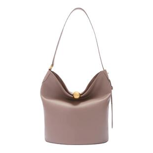 【七夕礼物】FURLA芙拉SFERA SOFT牛皮中号女士水桶包斜挎包