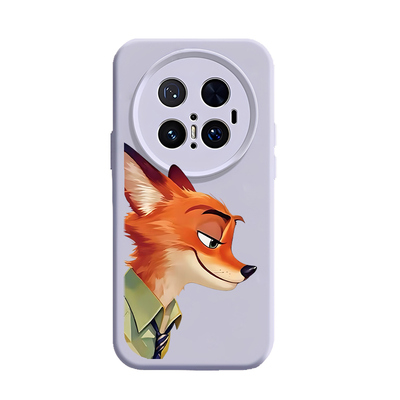 对视朱迪尼克适用华为mate80promax手机壳疯狂动物城mate70磁吸mate60高级感50新款小众40液态硅胶男女外壳