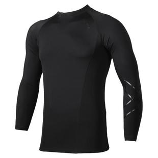 男高弹力速干运动紧身跑步梯度压缩衣儿童篮球田径打底长袖健身衣