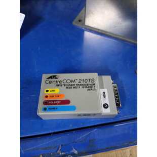 【议价-可维修】CentreCOM AT-210TS RJ45转AUI转换器 全新/均有