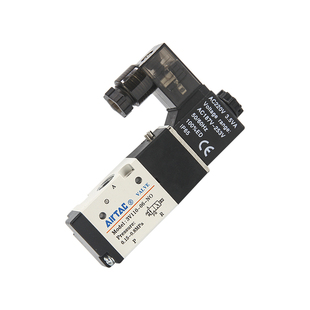 亚德客电磁阀3V210-08 3V310-10 二位三通换向阀气阀气动原装正品