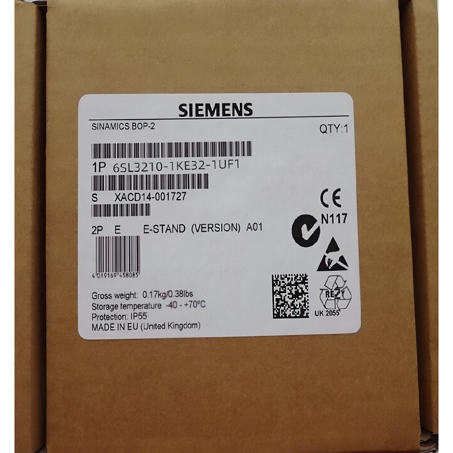 议价-西门子G120变频器6SL32101KE321UF1标称功率110KW未过滤IO接
