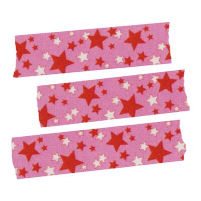 现货布几岛韩国授权fruitfries手账和纸胶带复古星星四叶草2025新