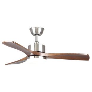 餐厅风扇灯新款家用中古风客厅电扇灯复古卧室变频吊扇灯风扇一体