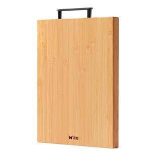 双枪菜板抗菌防霉实木家用竹切菜板案板厨房面板水果擀和面粘砧板