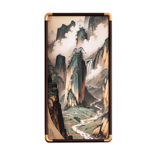 仿铜角实木书法画框装裱相框空框定制大尺寸国画字画外边框架挂墙