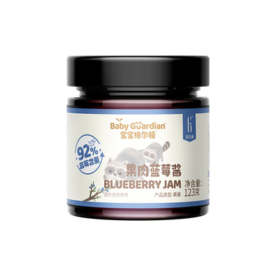 格尔顿儿童果酱92%水果含量