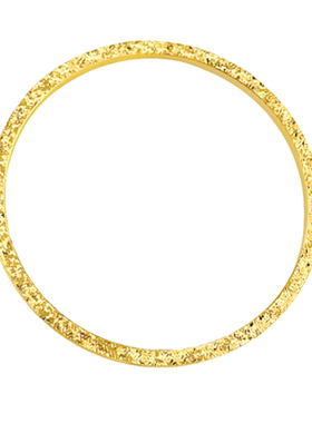 999足金包银碎冰冰手镯