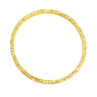 古法金包银碎冰冰手镯女款三面爆闪实心手环光面纯银镯子节日礼物