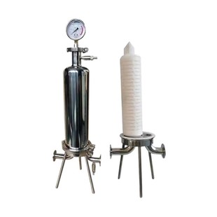 304不锈钢微孔过滤器高精密红酒葡萄酒白酒医药化工微生物膜过滤