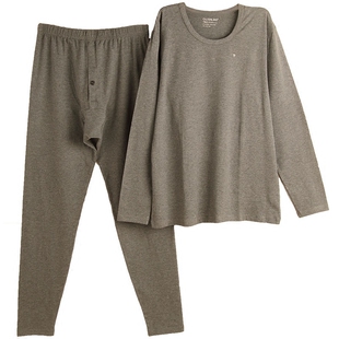 卡森兰保暖内衣男士莫代尔秋衣秋裤薄打底衫男单件莱卡棉单衣单裤