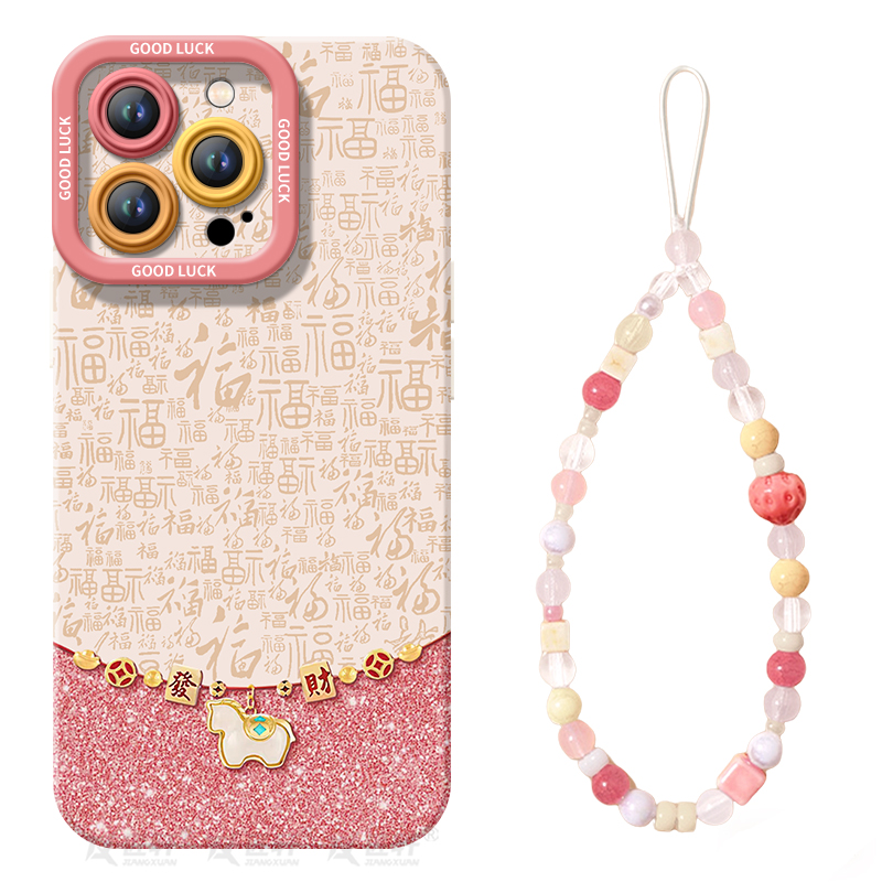 马年吊坠适用红米k80手机壳新款k70pro保护套K40游戏增强版小米K50至尊redmi全包k60por外壳redmik30系列