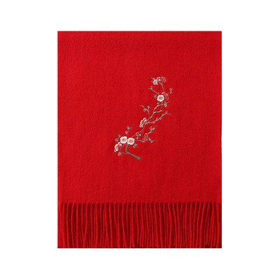 100%纯羊毛围巾女冬季保暖