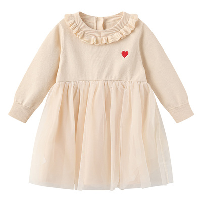 Petitbateau秋季婴幼儿连衣裙