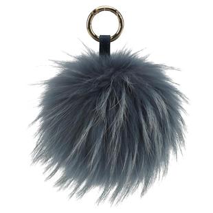 超大真毛貉子毛球配件狐狸毛球挂件钥匙扣车饰包包挂饰女韩国可爱