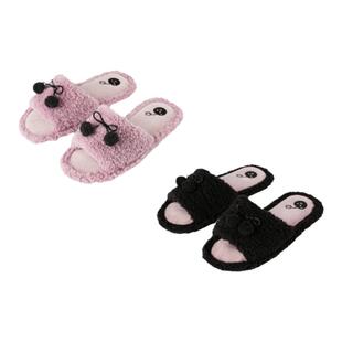 tbh野兽派家居Cherry Bomb系列毛绒拖鞋室内家居女款鞋子夏季凉拖