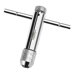 鹿仙子手用丝锥扳手手动攻丝套丝攻牙神器可调式棘轮丝攻绞手工具