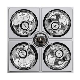 四季沐歌浴霸灯卫生间取暖器挂壁式灯暖照明一体浴室浴霸取暖灯