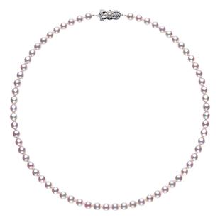 K家珠宝专业日本PEPCA特选珍珠S级G级akoya澳白黑碟金珠海水项链