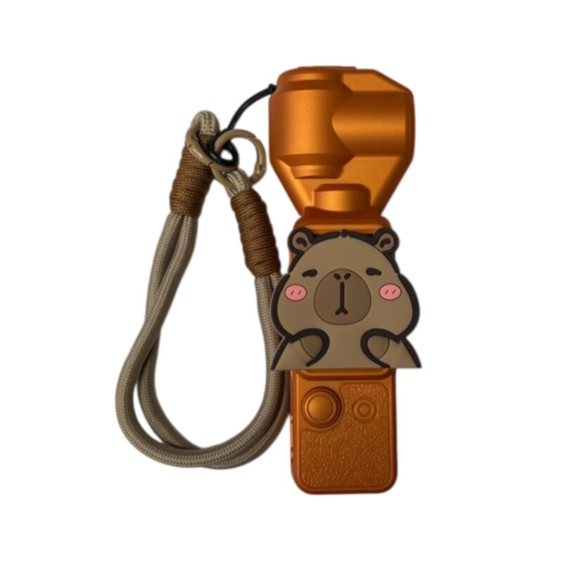适用大疆pocket4p保护壳4脸红豚3相机配件pro保护套全包防摔新款