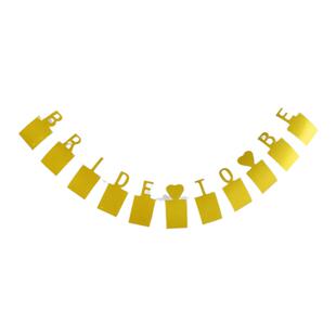 1Set Bride To Be Photo Banner Bachelorette Party Decoration