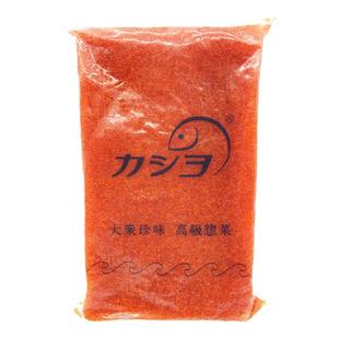 华昌大荣中粒红蟹籽1kg 寿司速冻调味飞鱼子日料寿司原材料鱼子酱