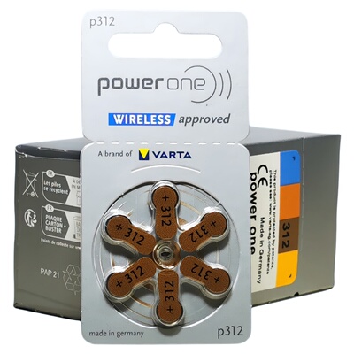 powerone电池p312助听器专用
