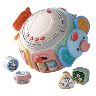 婴儿玩具6个月龄以上宝宝0到1岁十儿童9早教益智百宝箱7手拍拍鼓8