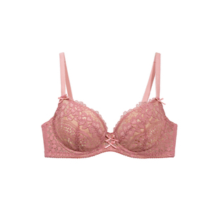 奶糖女孩内衣女胸大显小薄款棉花糖2.0超薄文胸2025年春聚拢胸罩