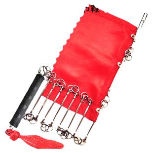 不锈钢九节鞭表演鞭十三节鞭初学训练鞭健身双鞭儿童练习鞭防身鞭