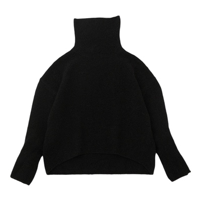 moussy简约高领软糯慵懒感毛衣