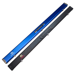 奥秘台球杆铝合金双槽三槽通杆盒高颜值4分之3便携斯诺克一体盒子