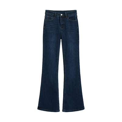 专治腿粗，不挑腿型的微喇牛仔裤