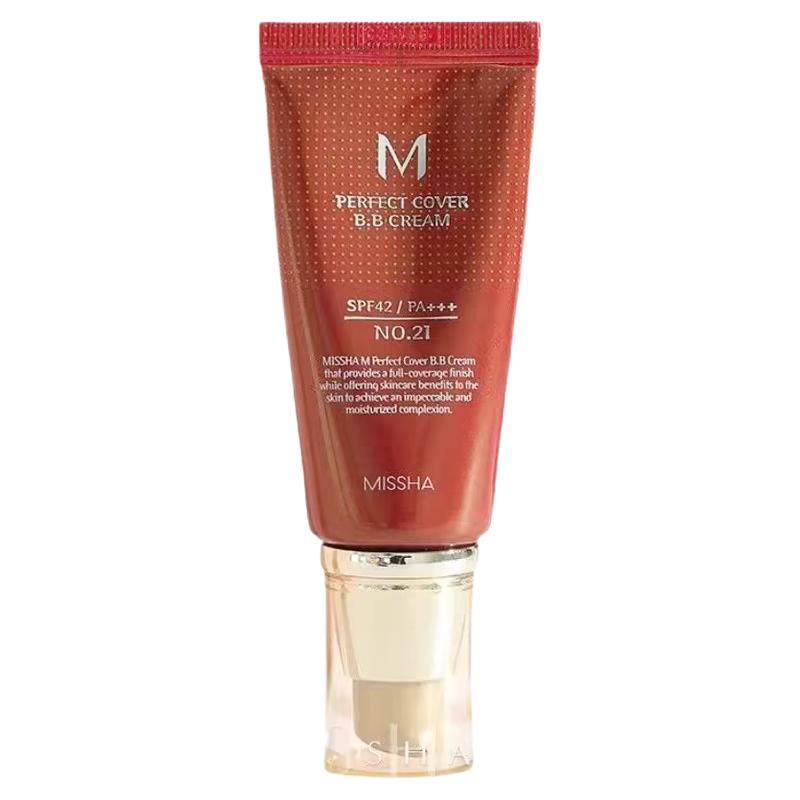 韩国谜尚大红BB霜老款滋润遮暇