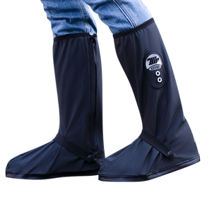 防水鞋套防滑雨靴加厚耐磨雨鞋男女款高筒水鞋外穿防雨雪避雨脚套