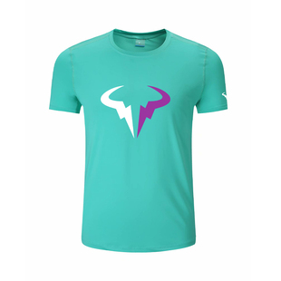 寻路人运动2022年纳达尔夺冠速干短袖上衣男网球服T恤套装同款