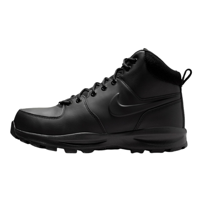 Nike耐克男鞋MANOA LEATHER黑色中帮运动雪地鞋HF7095-001