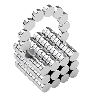 圆形径向充磁磁铁侧边充磁左右吸附直径6*厚度2.5mm钕铁硼强磁铁