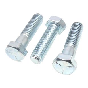 英美制5级镀锌发黑全牙半牙细牙外六角螺栓1/4 5/8 7/16 3/8 1/2