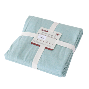 无印天竺棉床笠单件良品风针织纯棉裸睡床单床罩席梦思床垫保护套