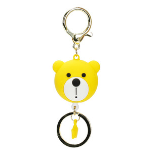 BoogieBear卜吉熊钥匙扣书包小挂饰背包挂件伸缩卡通儿童包包饰品