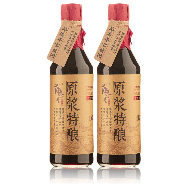 薛泰丰原浆特酿非遗古法酿造酱油