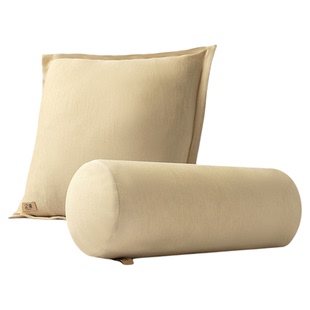 辽锦柞蚕丝客厅沙发上抱枕套含芯长方形圆柱形2025新款高级感简约