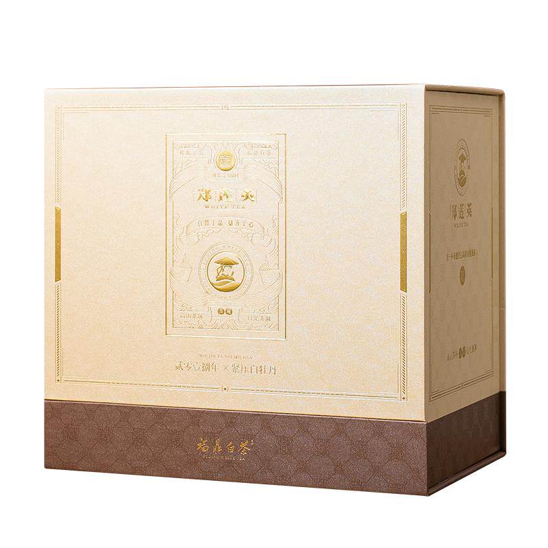 郑莲英白牡丹福鼎白茶五饼礼盒装
