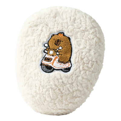 【高奢定制】加厚毛绒卡通座垫套