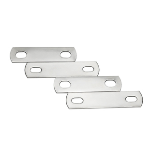 304不锈钢加厚长方形挡板平垫片U型螺栓专用配件防松动紧固垫圈