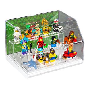 KGBOX乐高71029和71032人仔抽抽乐展示盒防尘罩透明展示盒玻璃罩