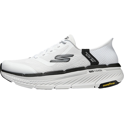 SKECHERS斯凯奇男子MAX CUSHIONING运动休闲鞋220526WW-WBK