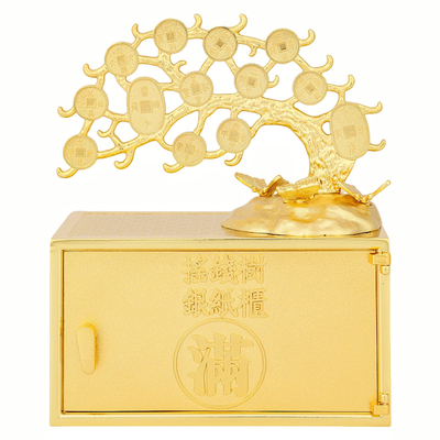 李居明2026马年吉祥物银纸柜摆件